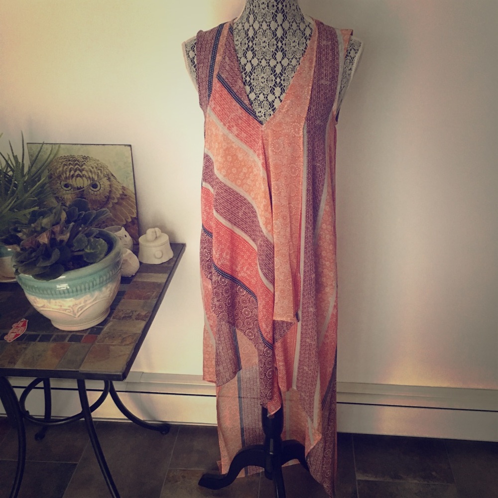 BCBG Tara cascade dress